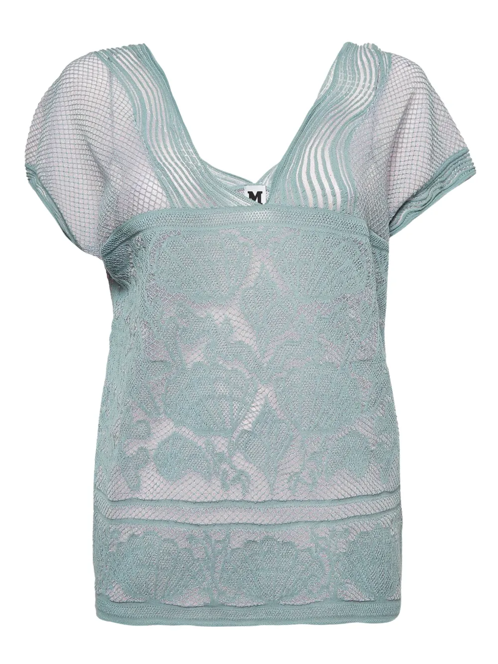 Missoni Pre-Owned top con cuello en V | azul | Image 1