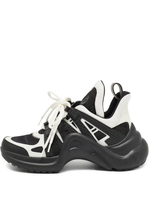 Louis Vuitton Pre-Owned panelled sneakers 