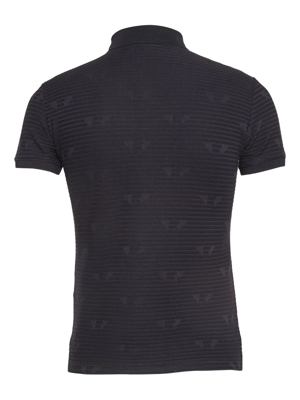 Emporio Armani Pre-Owned patterned-jacquard polo shirt | Image 2