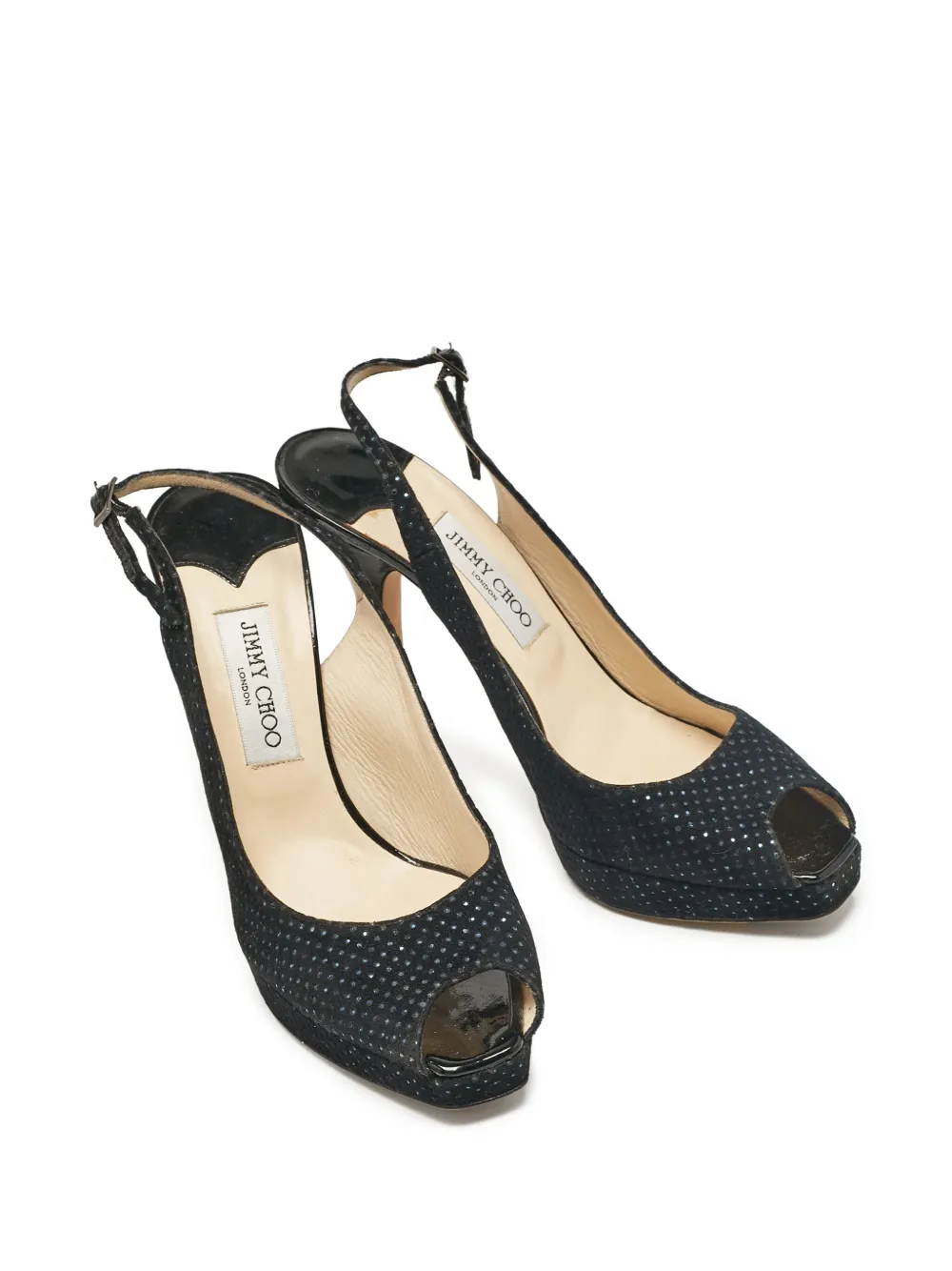 Jimmy Choo Pre-Owned 130mm rhinestone-embellished pumps | Image 2