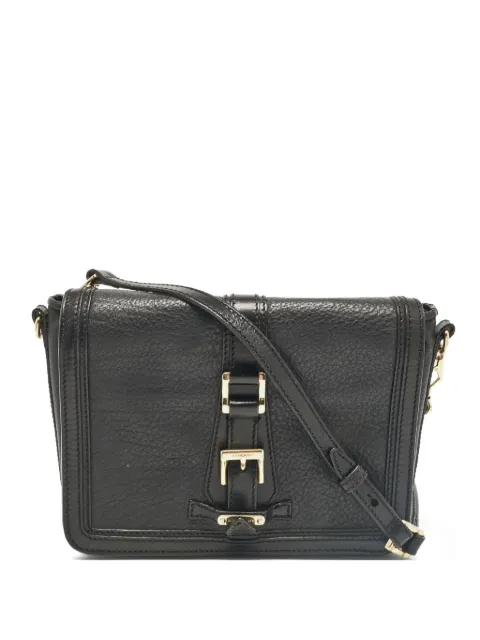 Burberry Pre-Owned buckle-detail leather shoulder bag