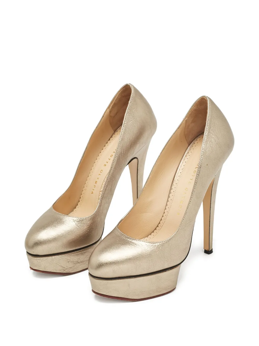 Charlotte Olympia escarpins Dolly 155 mm à design pre-owned | Image 2