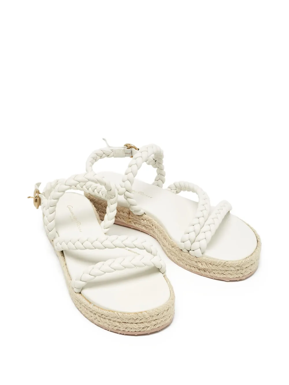 Gianvito Rossi alpargatas con tiras entrelazadas de archivo | Image 2