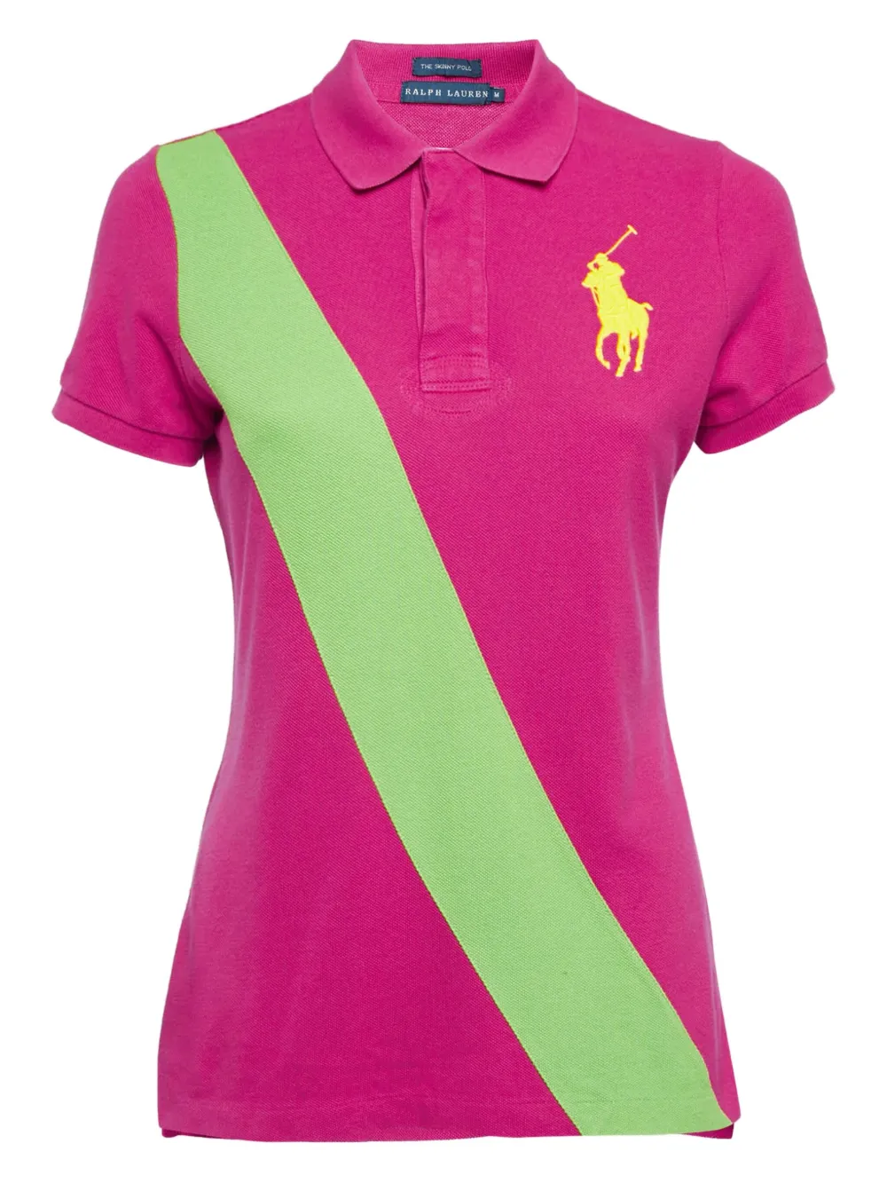 Polo Ralph Lauren Vintage pre-owned Polo-Pony-motif polo shirt | Pink | Image 1