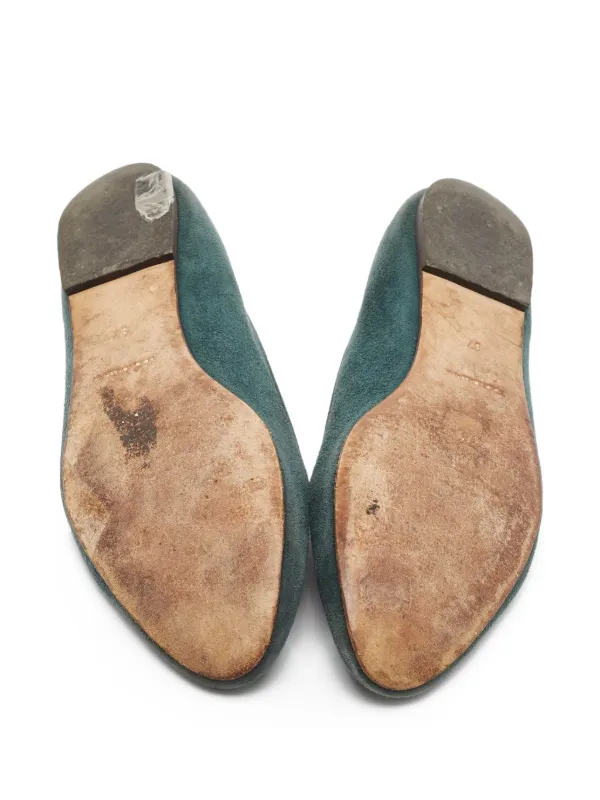 Dolce & Gabbana Pre-Owned ビジュー フラットシューズ Dolce