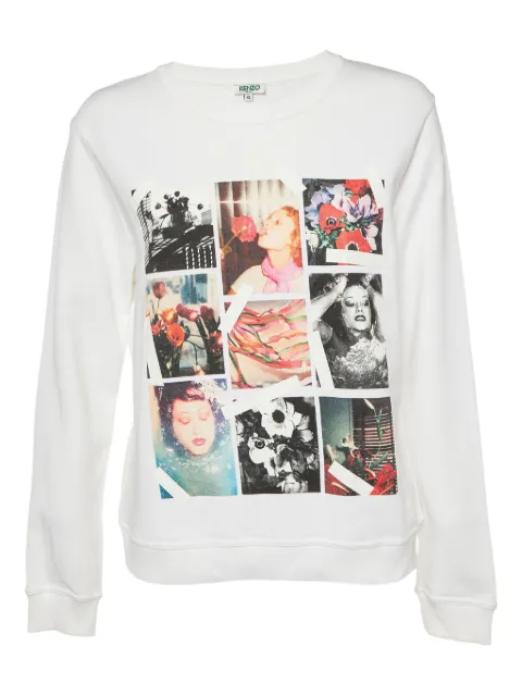 Kenzo Pre-Owned photo-collage sweatshirt
