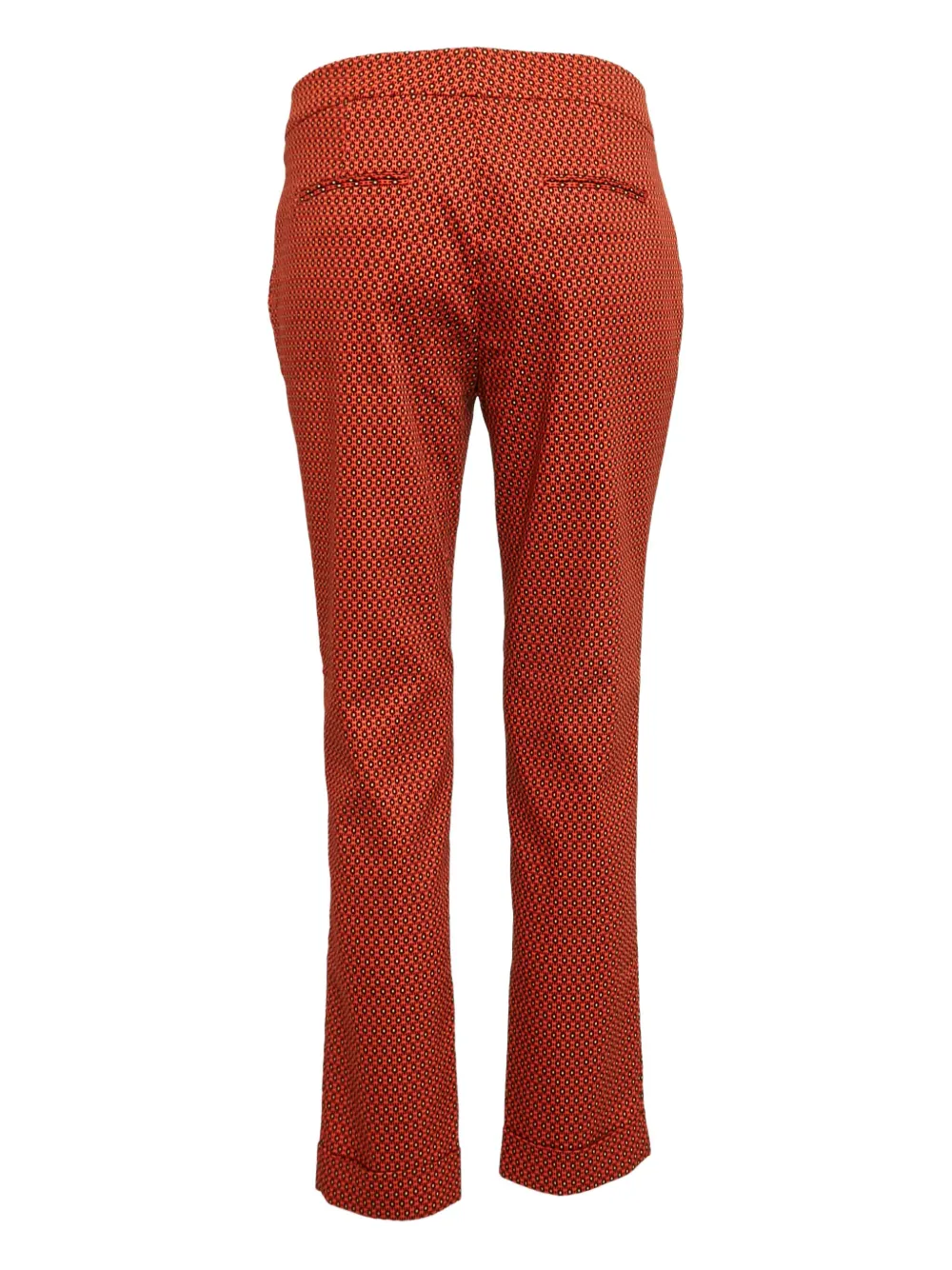 Etro Pre-Owned Straight broek - Oranje