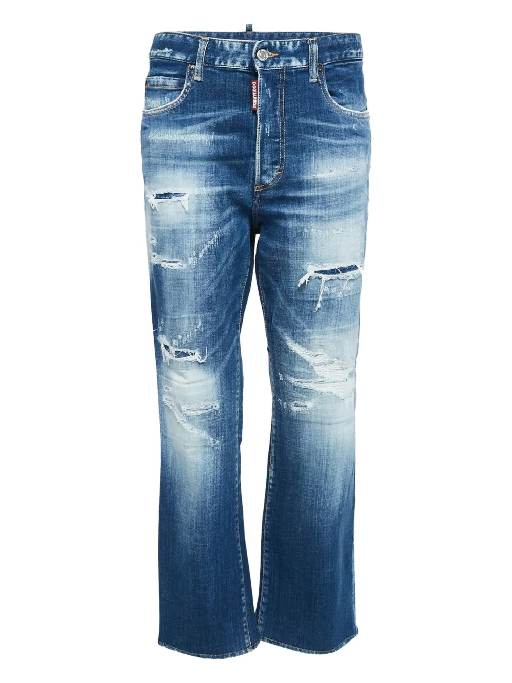 DSQUARED2 Jeans con effetto vissuto Pre-owned - Blu