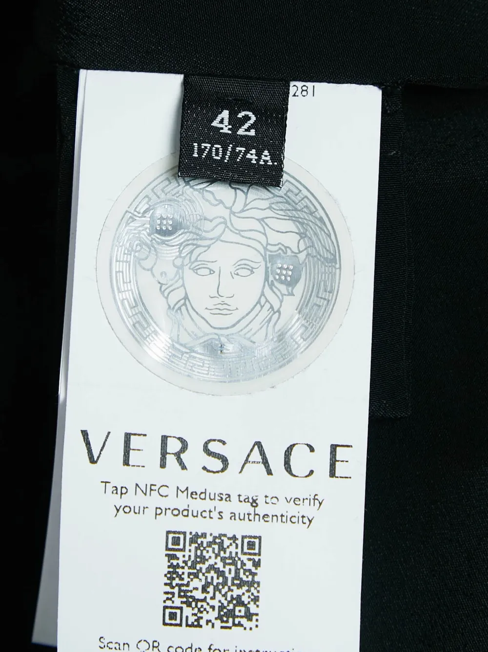 Pre-owned Versace Tweed Mini Skirt In Black
