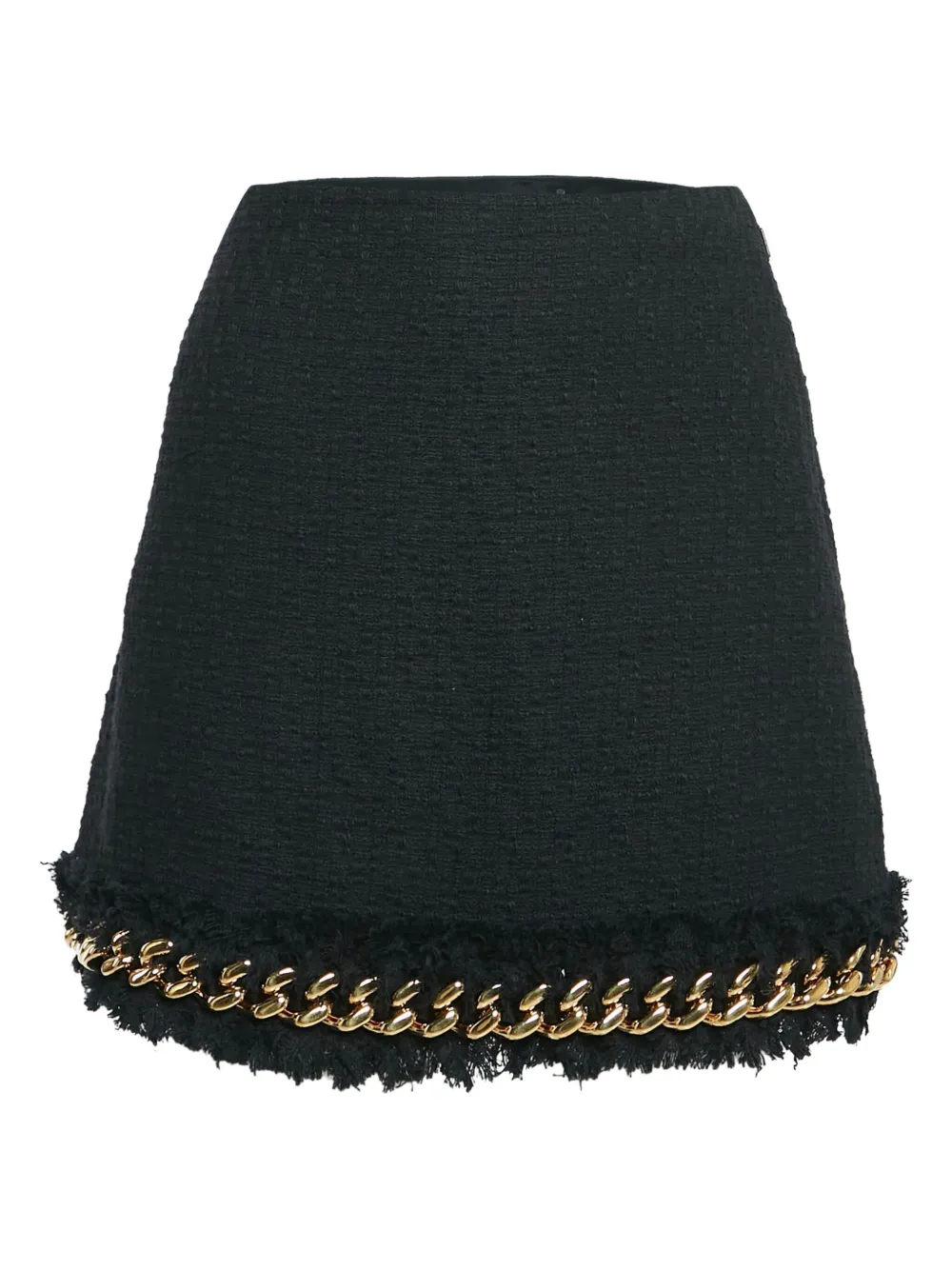 Versace Pre-Owned Tweed mini-rok - Zwart