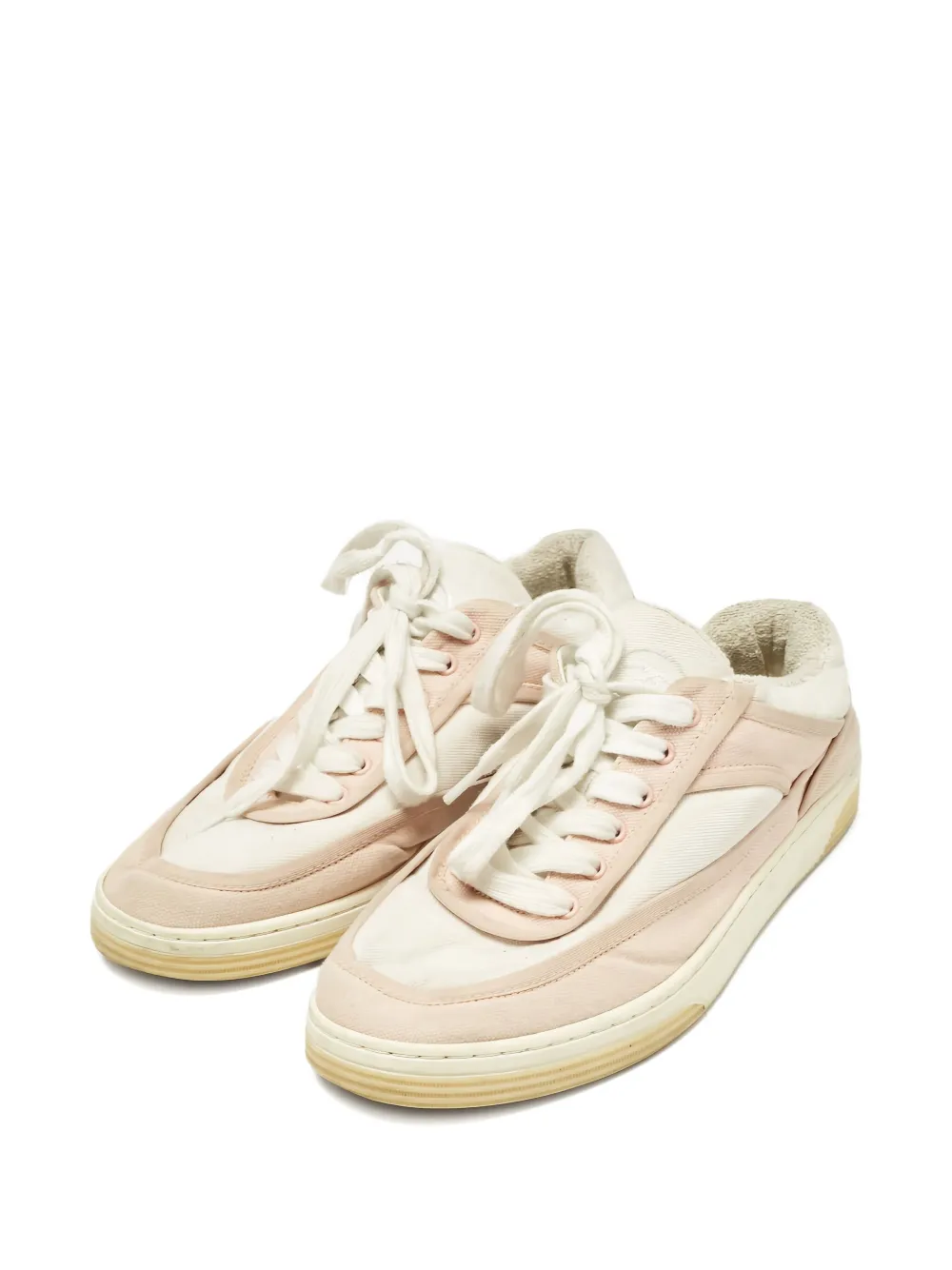 CHANEL Pre-Owned panelled sneakers | Image 2