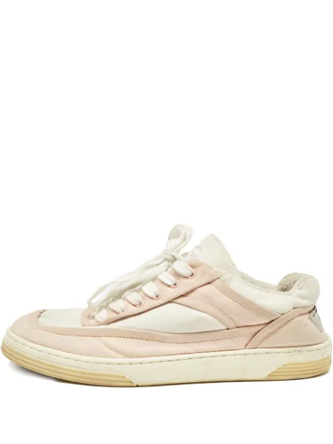 CHANEL Pre-Owned panelled sneakers