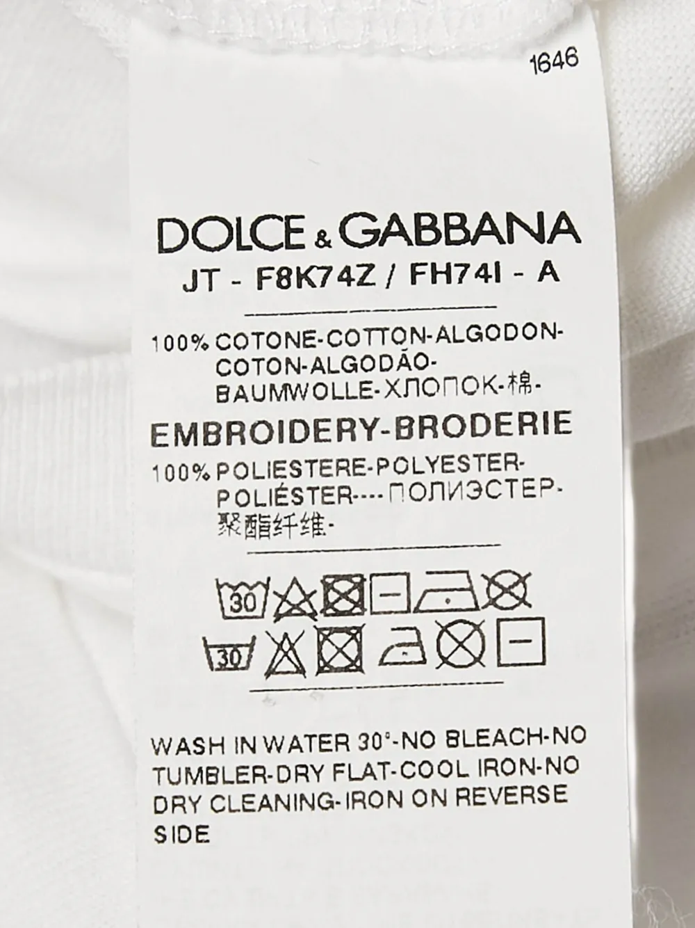 Pre-owned Dolce & Gabbana Logo-print T-shirt In White