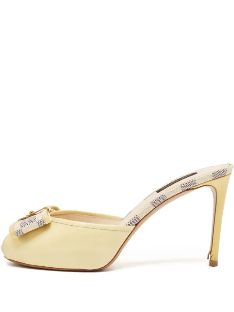 Louis Vuitton Pre-Owned 95mm bow-detail sandals