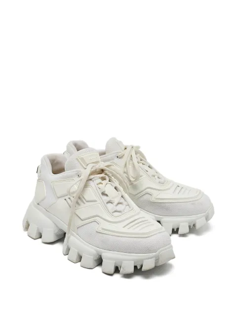 Prada Pre-Owned lace-up sneakers