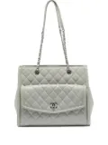 CHANEL Pre-Owned quilted shoulder bag - Grey