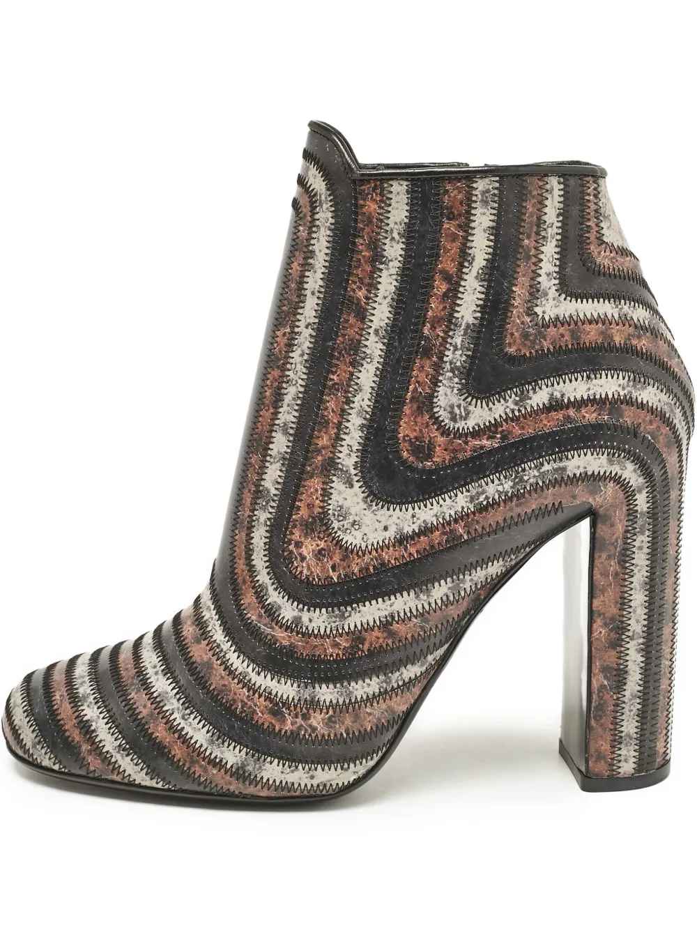 Ferragamo Pre-Owned botines con tacón de 120mm | marrón | Image 1