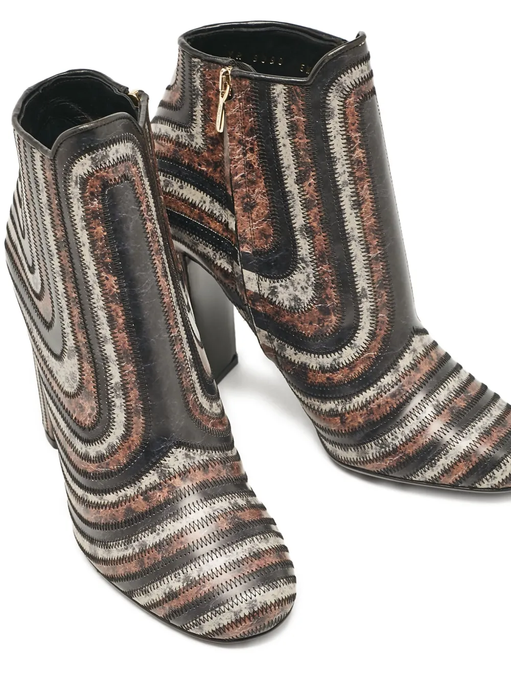 Ferragamo Pre-Owned botines con tacón de 120mm | Image 2