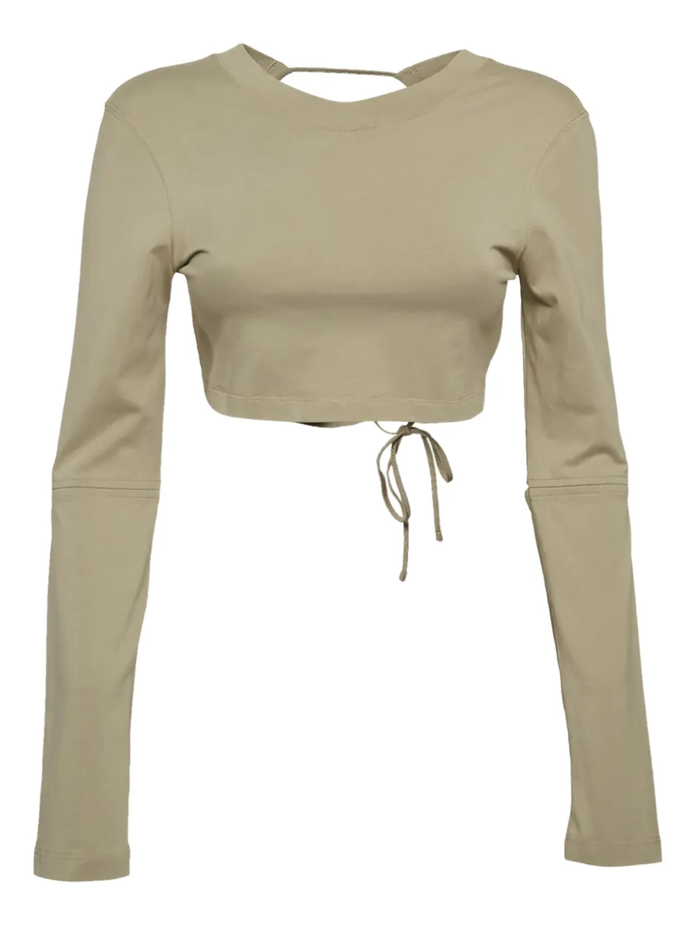 Jacquemus Pre-Owned playera con abertura | verde | Image 1