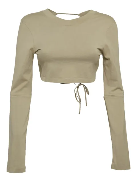 Jacquemus Pre-Owned cut-out T-shirt