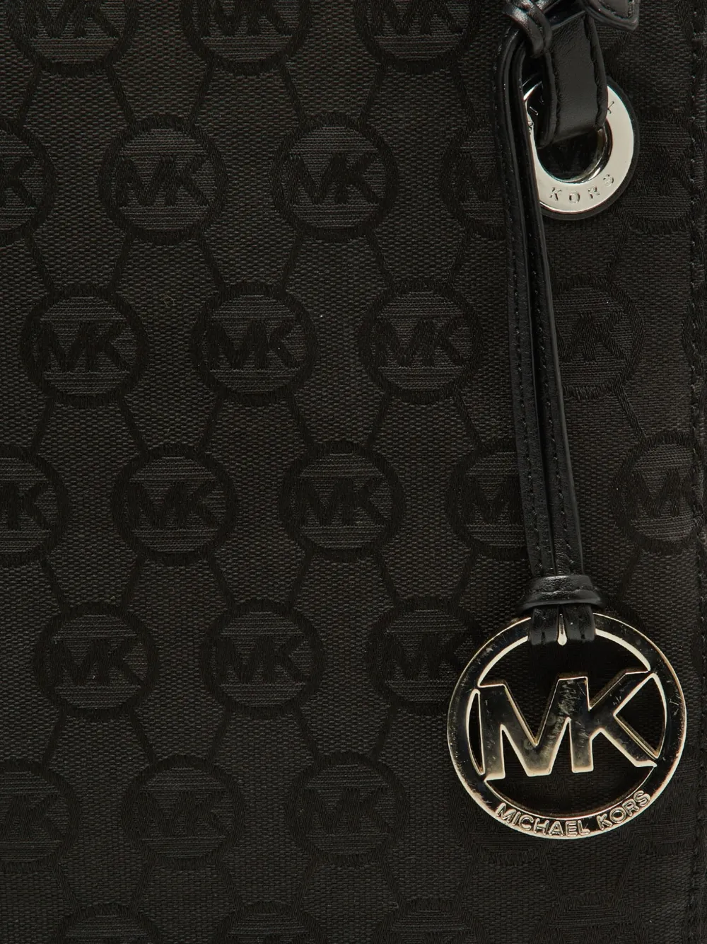 Pre-owned Michael Kors Vintage Jet Set Monogrammed Tote Bag