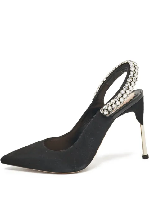 Alexander McQueen Pre-Owned 105mm crystal-embellished pumps