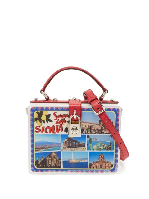 Dolce & Gabbana Pre-Owned bolsa Della Sicilia mini 2024