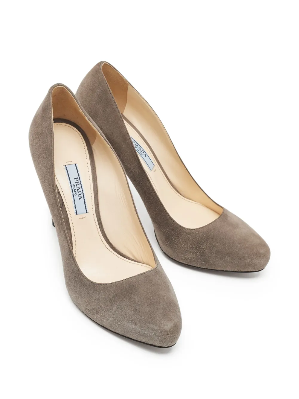 Prada Pre-Owned 120mm suede pointed-toe pumps | Image 2