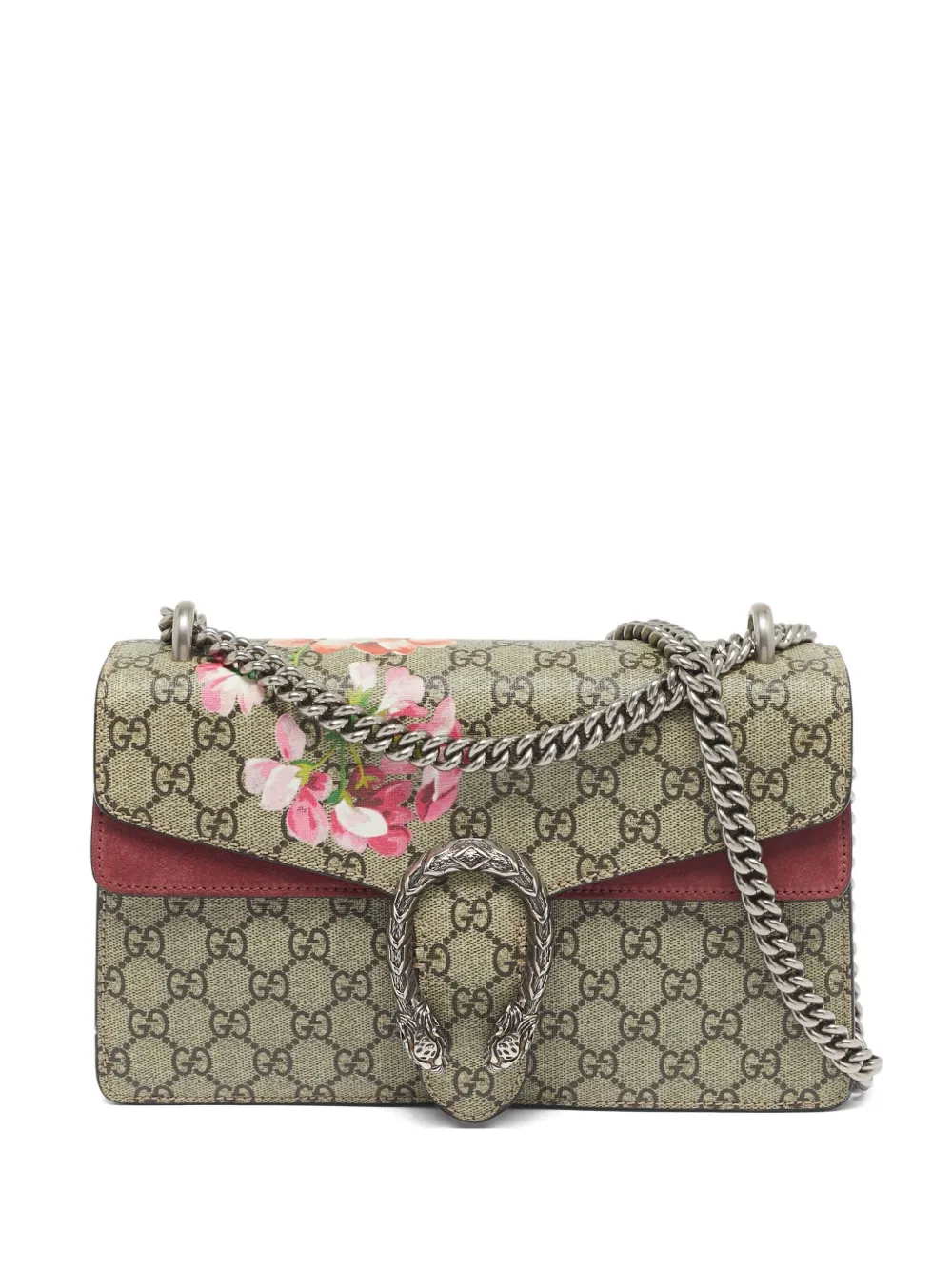 Gucci Pre-Owned GG monogram shoulder bag - ニュートラル Gucci Pre-Owned GG monogram shoulder bag - ニュートラル