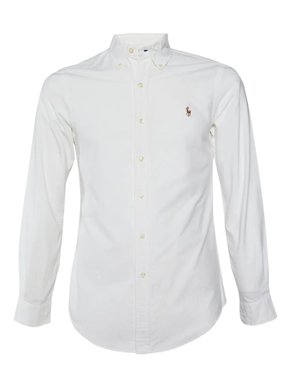 Polo Ralph Lauren Vintage pre-owned cotton embroidered shirt - Bianco