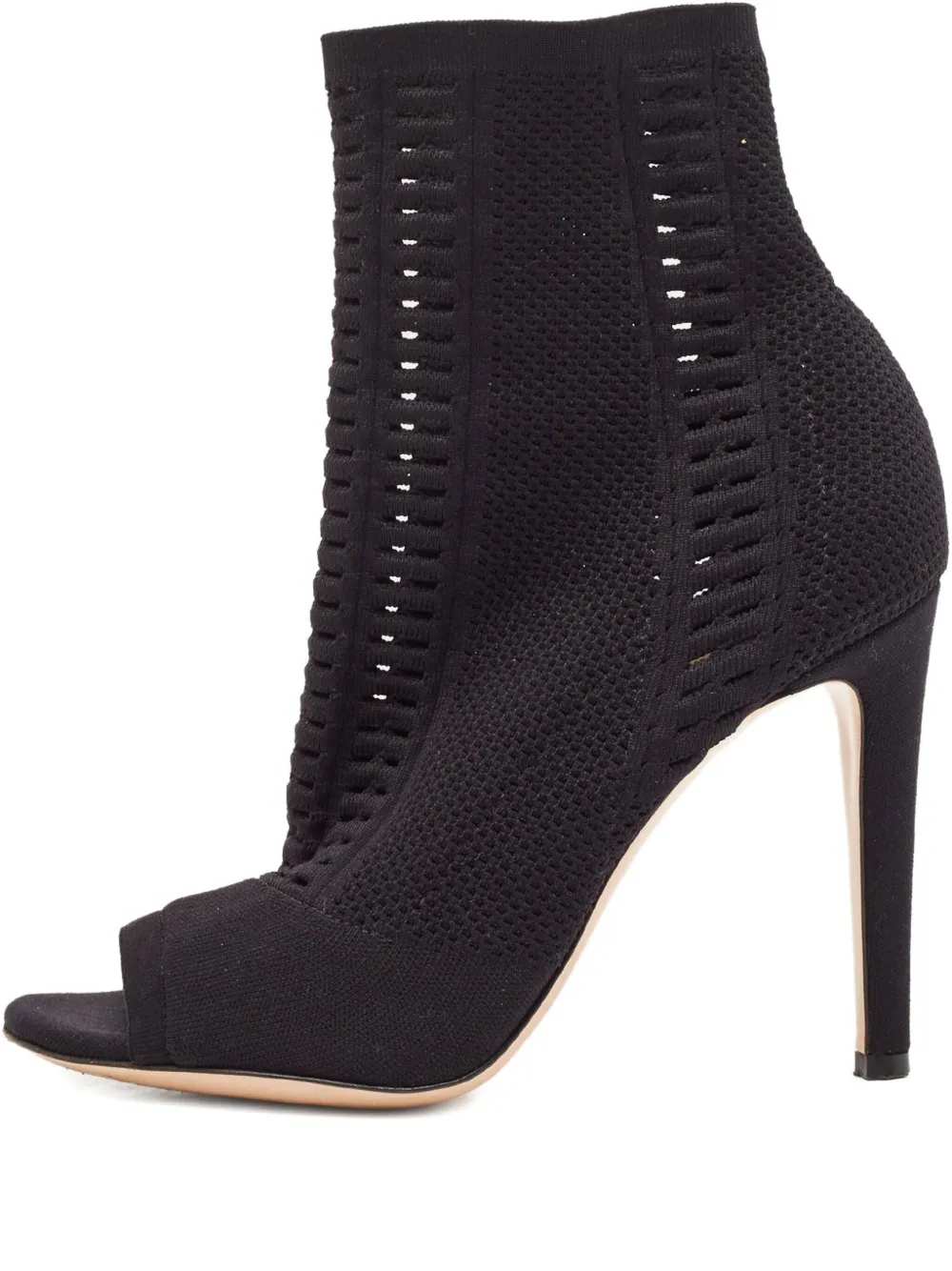 Gianvito Rossi 115mm Pre-owned peep-toe boots | Black | Image 1