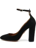 Aquazzura pre-owned 100mm Alix block-heel ankle-strap pumps - Black