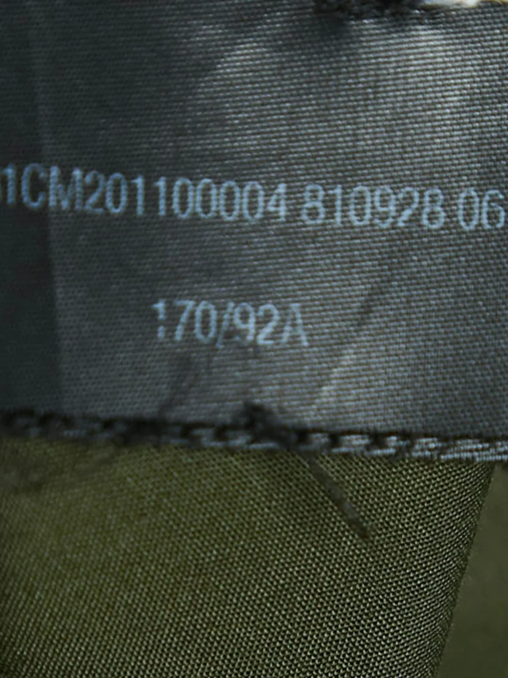 CAROLINA HERRERA VINTAGE Pre-owned Drawstring Asymmetric Coat In Green