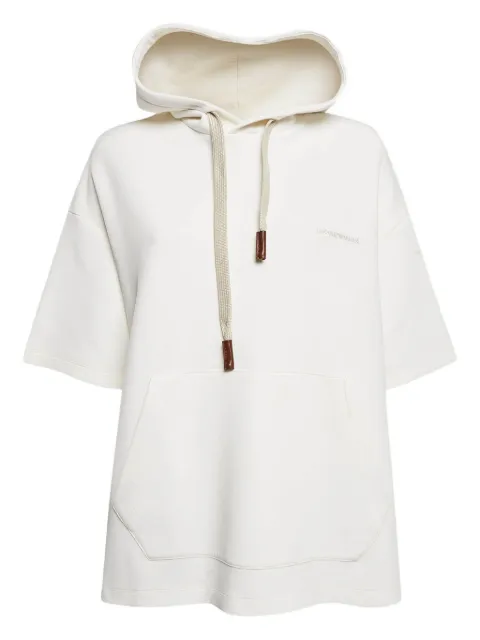 Emporio Armani Pre-Owned short-sleeve hoodie