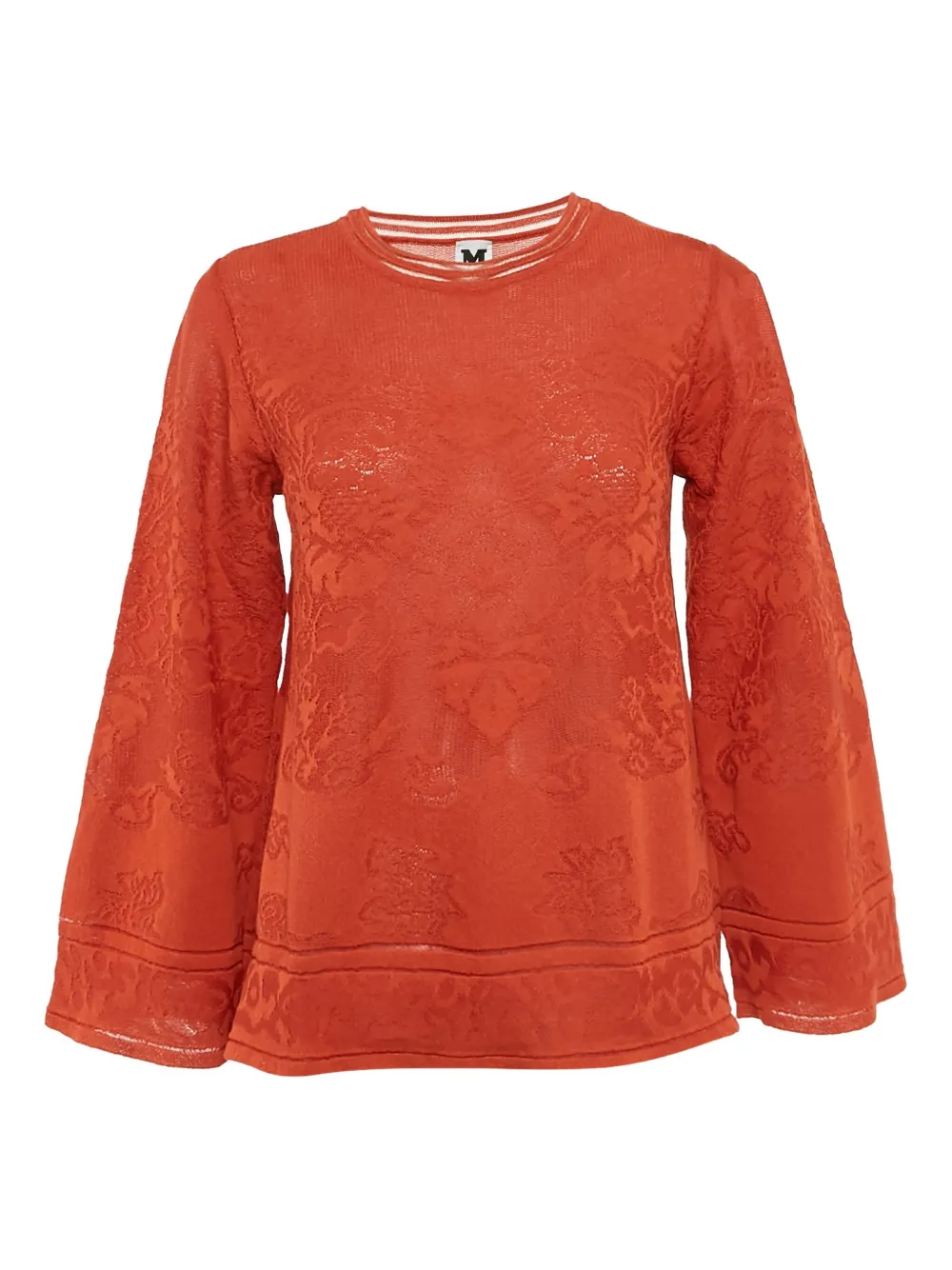 Missoni Pre-Owned Maglione in misto cotone - Arancione