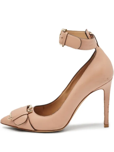 Ferragamo Pre-Owned zapatillas con tacón de 120mm