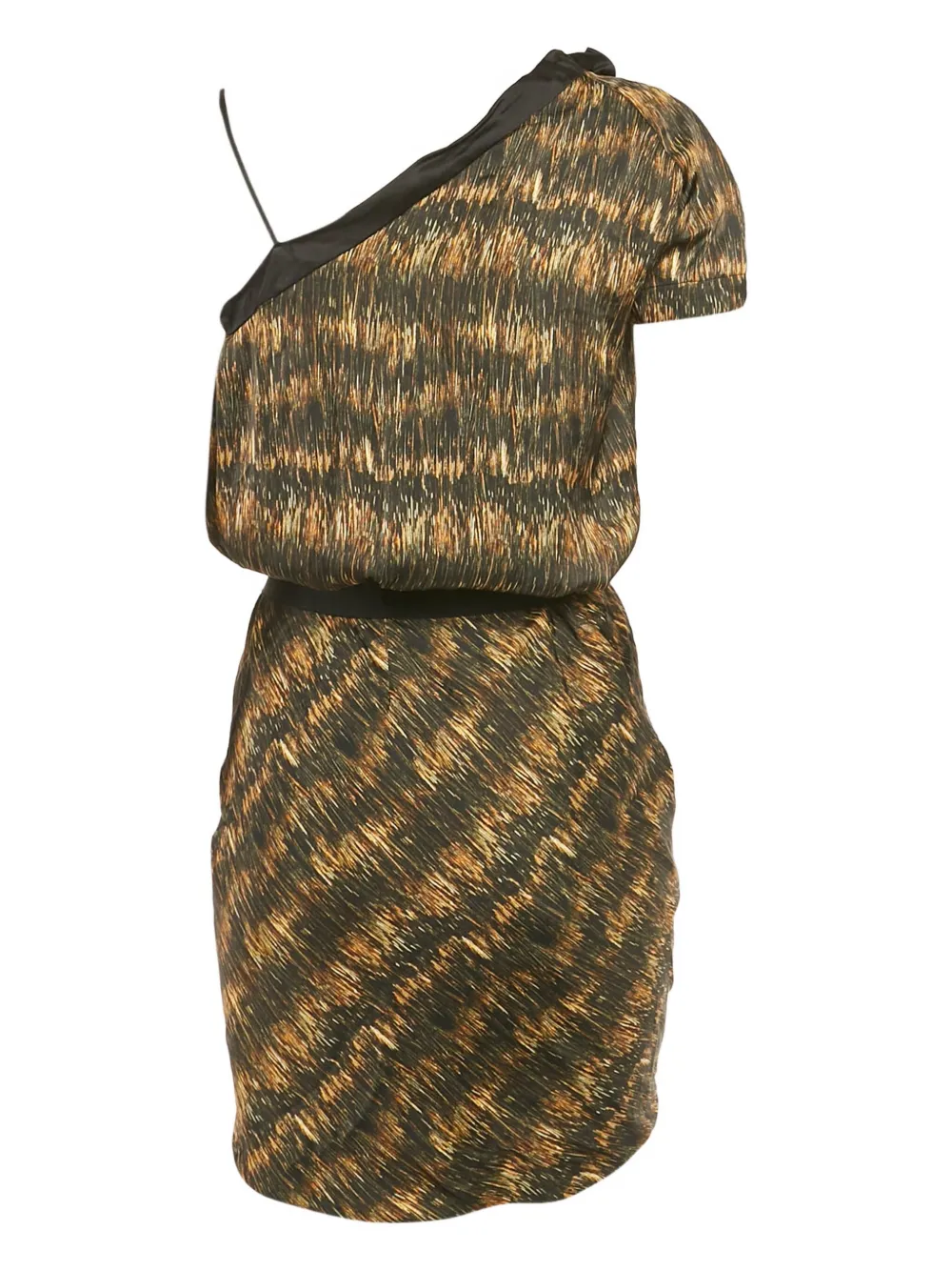asymmetric wrap dress