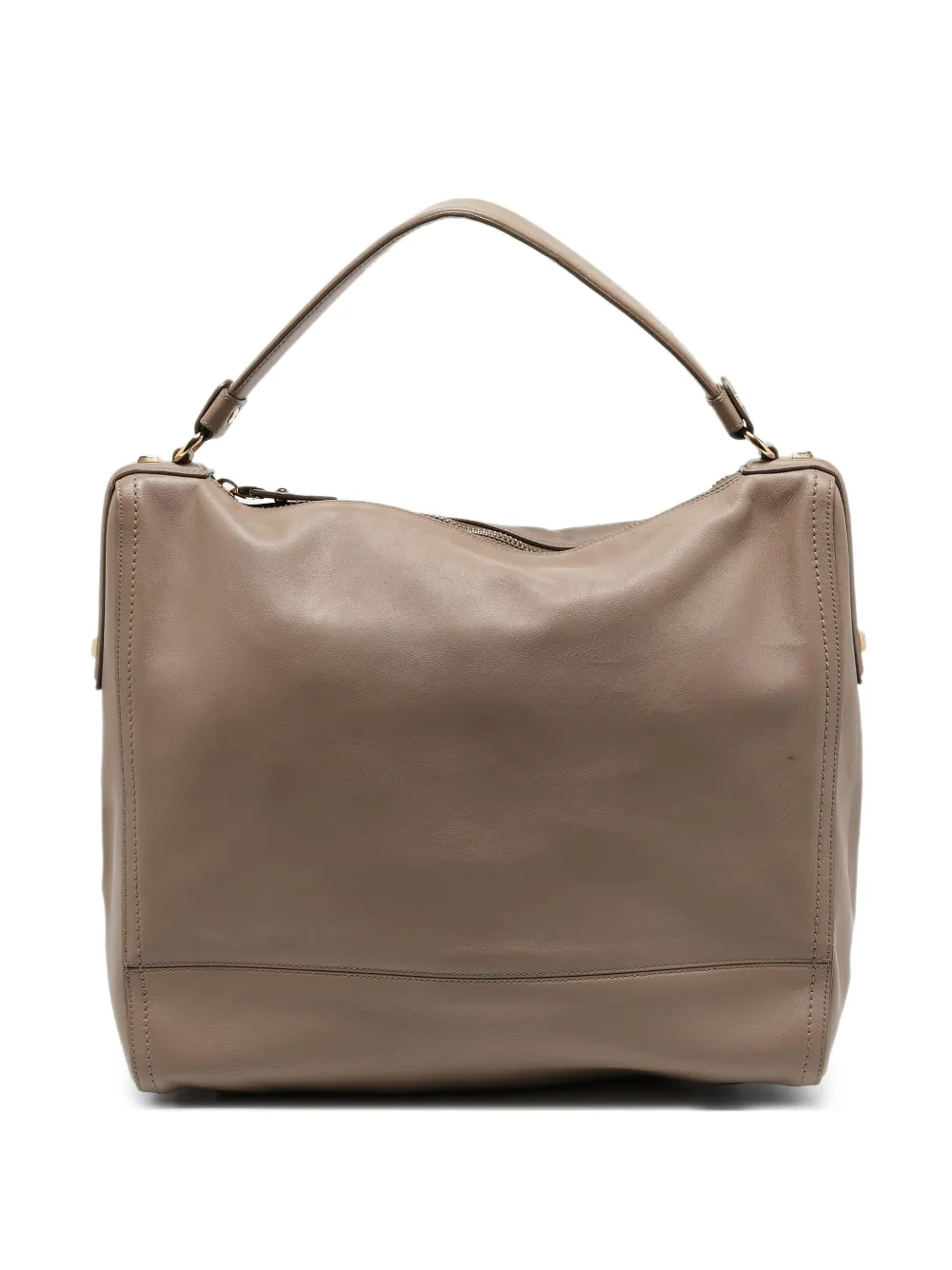 Ferragamo Pre-Owned leather shoulder bag | Neutrals | Image 1