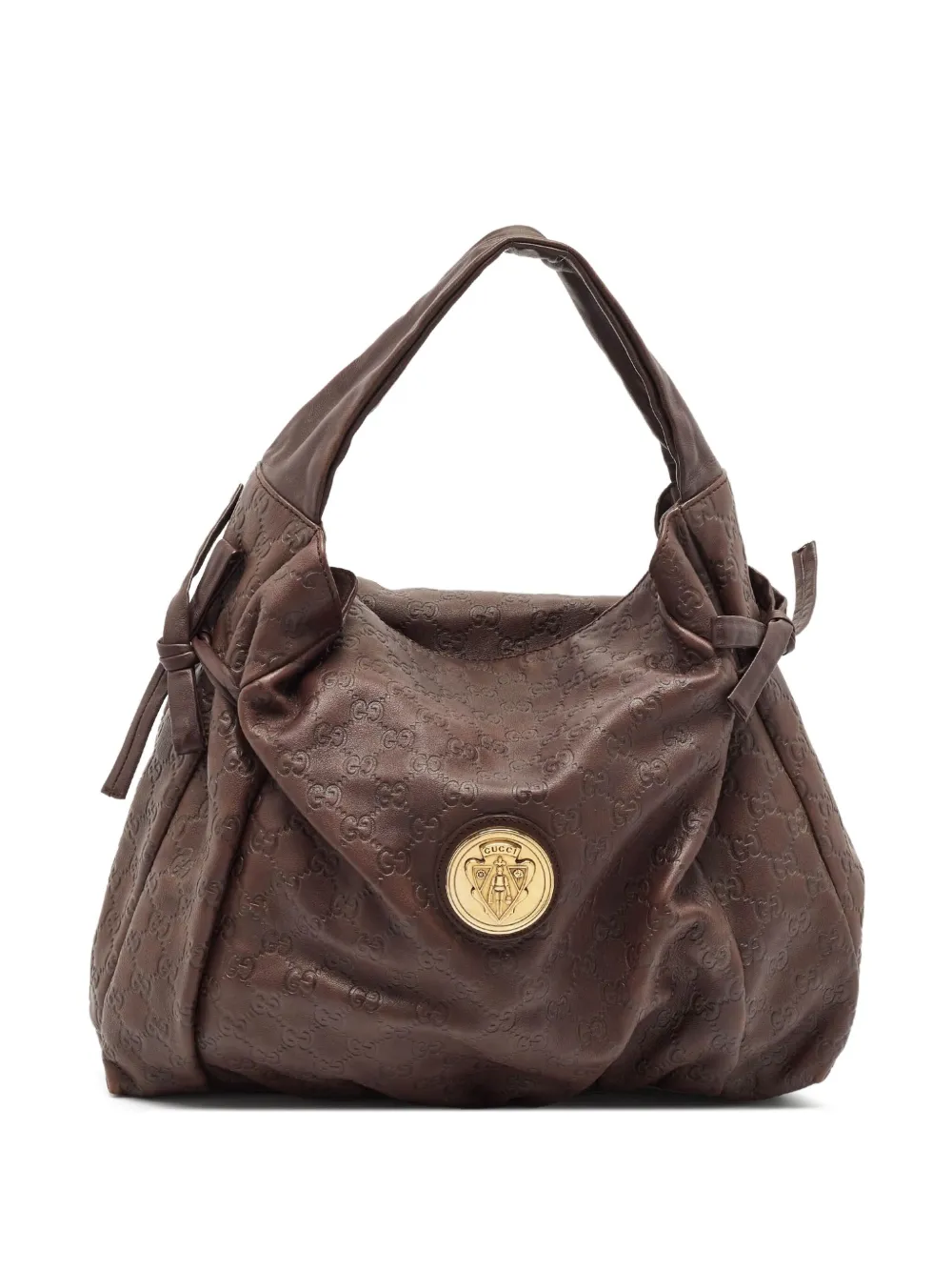 Gucci Pre-Owned ミディアム Hysteria ショルダーバッグ - ブラウン Gucci Pre-Owned ミディアム Hysteria ショルダーバッグ - ブラウン