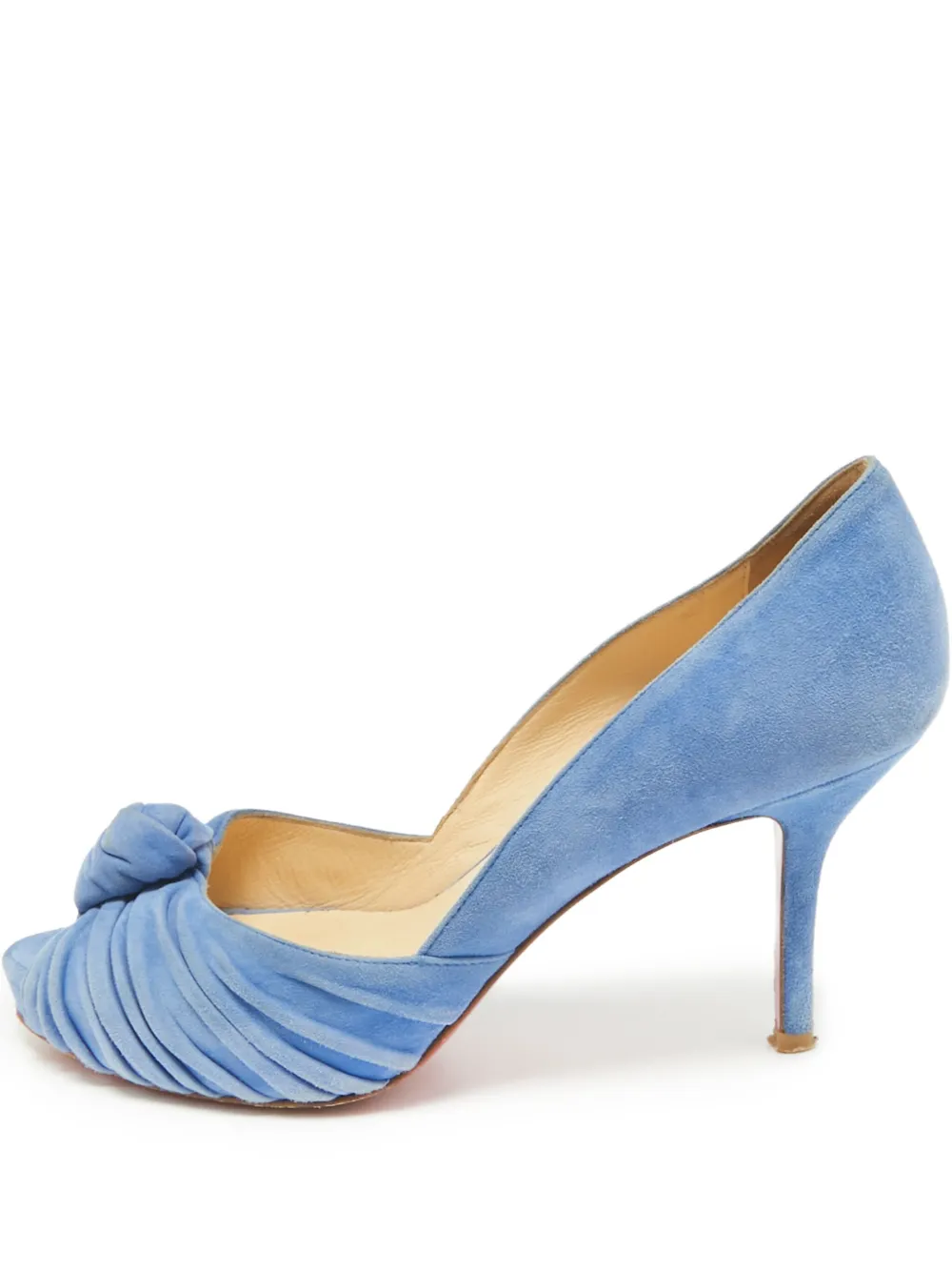 Christian Louboutin Pre-Owned スエード パンプス - ブルー Christian Louboutin Pre-Owned スエード パンプス - ブルー