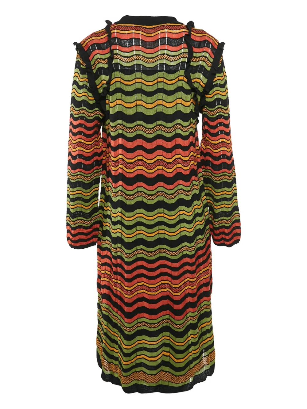 Missoni Pre-Owned 2023 gebreide midi-jurk - Groen