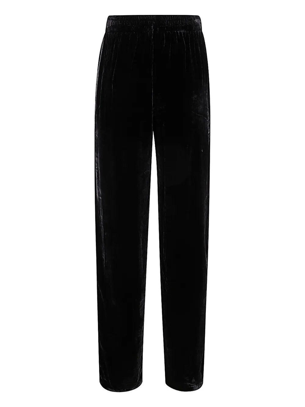 Bianco Levrin velvet elasticated-waist trousers | Straight-Leg Pants | Image 2