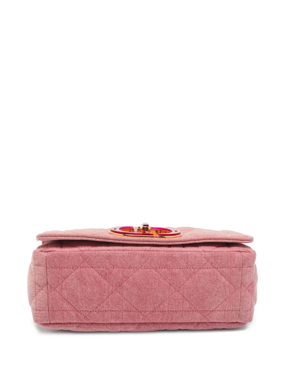 Pre-owned Dior Medium Caro Quilted Shoulder Bag