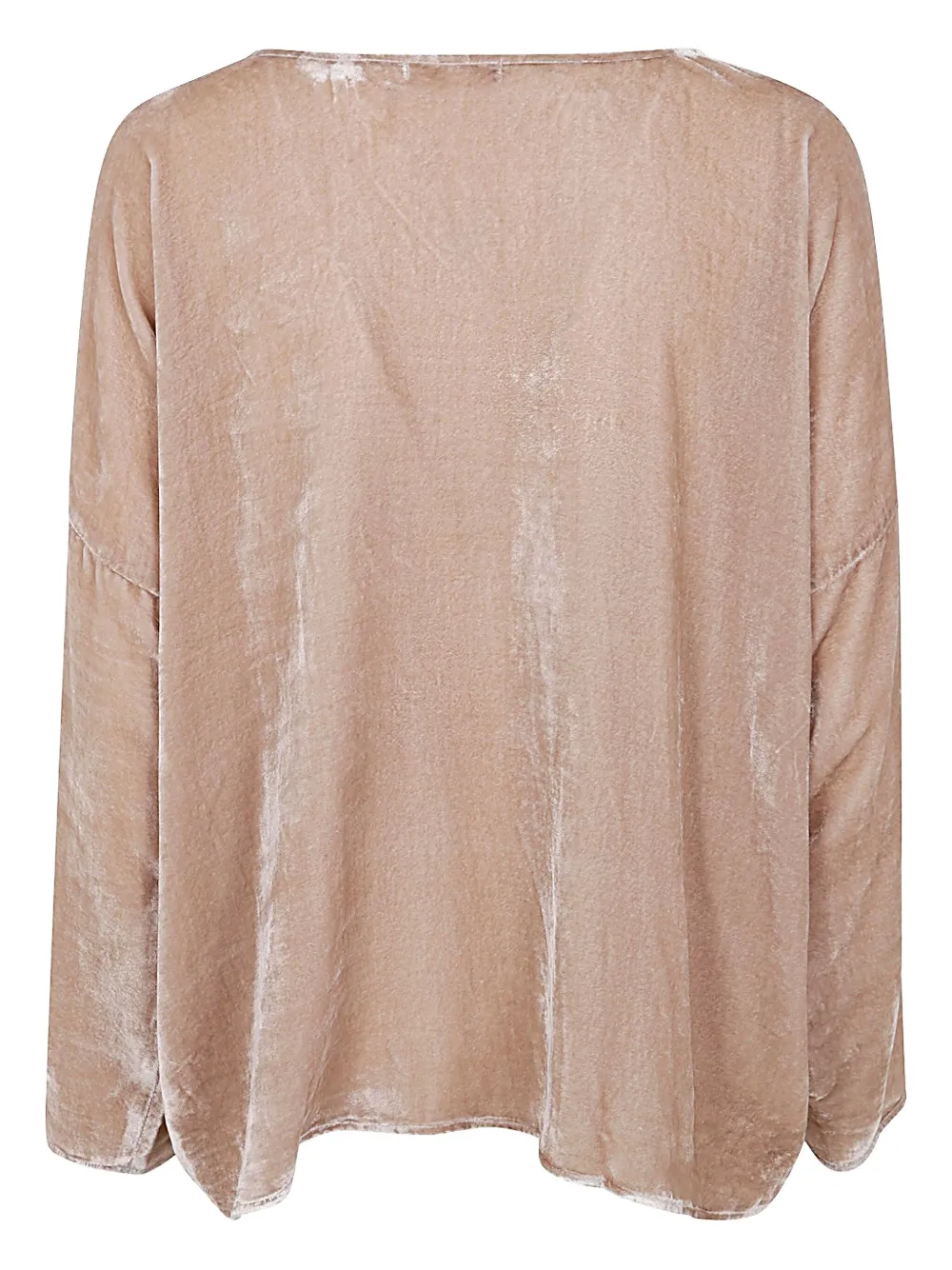 Bianco Levrin velvet v-neck top | T-Shirts & Jersey Shirts | Image 2