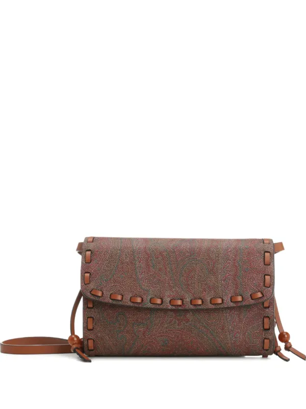 ☆送料・関税込☆ETRO★ペイズリーショルダーバッグ★BROWN★ ☆送料・関税込☆ETRO☆ペイズリーショルダーバッグ☆BROWN