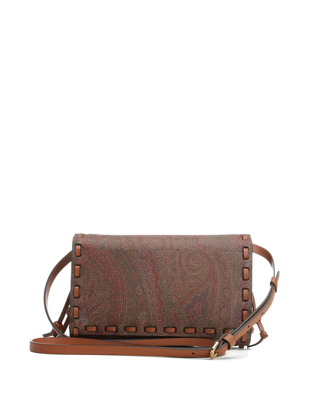 ETRO Crossbodytas met paisley-print Bruin