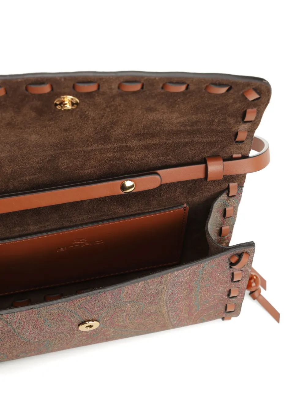 ETRO Crossbodytas met paisley-print Bruin