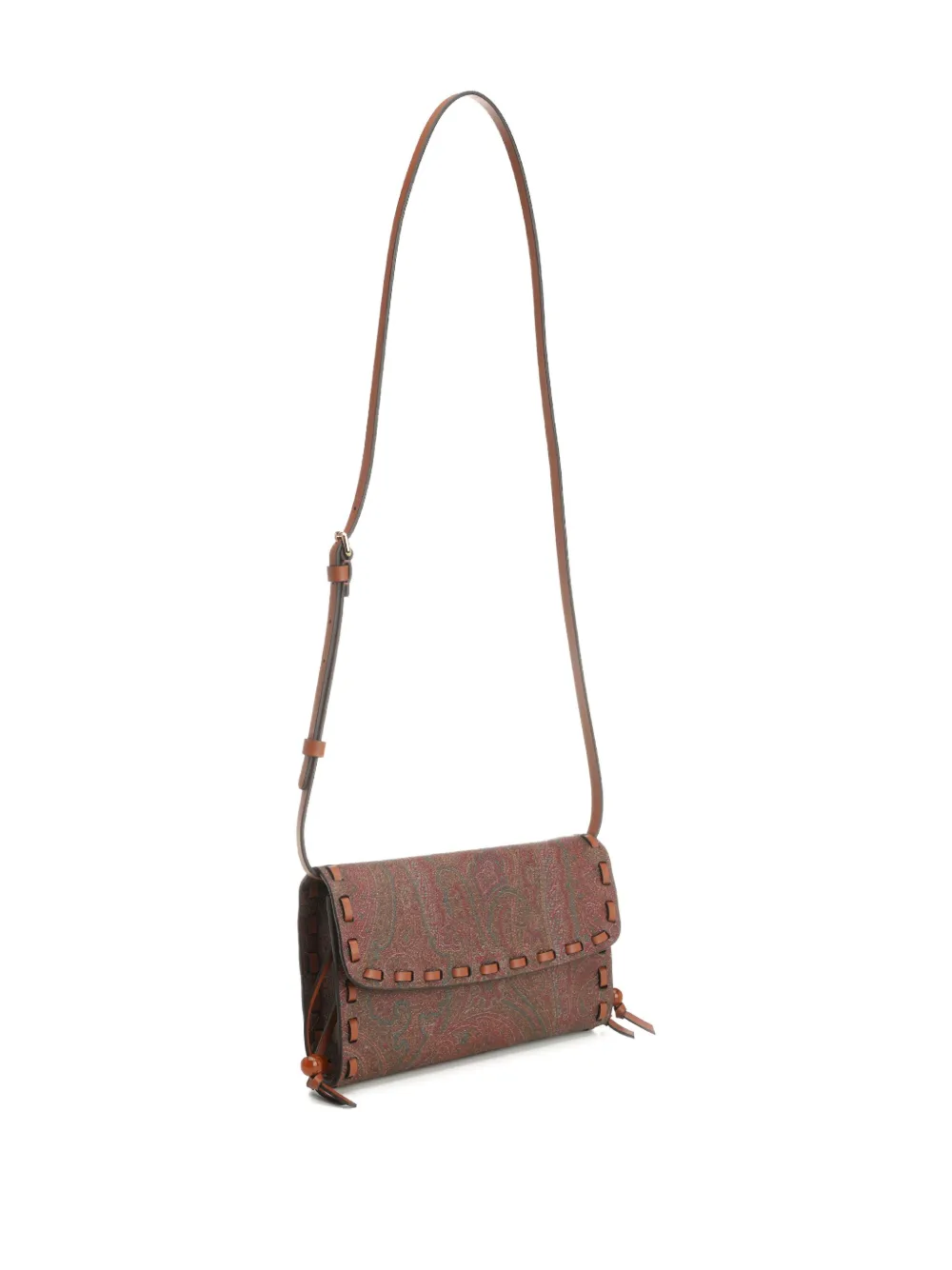 ETRO Crossbodytas met paisley-print Bruin