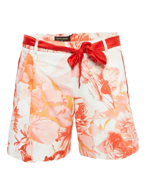 Roberto Cavalli Vintage pre-owned floral-print shorts