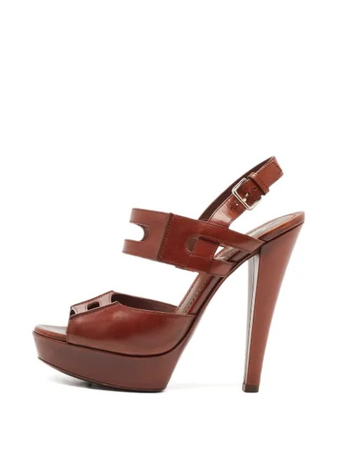 Saint Laurent Pre-Owned 145mm platform sandals